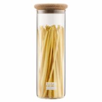 BODUM 85251092 Storage Jar with Cork Lid, Glass, Transparent, 1.9 Liter