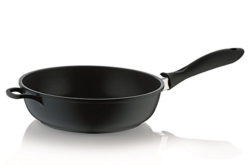 kela braising pan 24 cm high rim KERROS, frying pan induction 1.9 L, cast aluminium ceramic coated, paella pan PFAS free