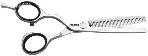 Jaguar Silver Line CJ 40 Plus Left Handed Hair Thinning Scissors, 5.25-Inch Length, 0.04102 kg