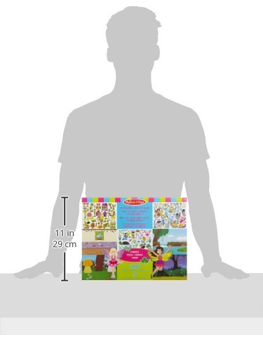 Melissa & Doug Reusable Fairies Sticker Books for 3+ Year Olds, Plane Activities Toddlers - Image 4
