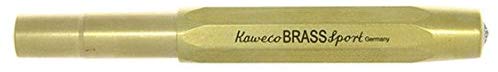 Kaweco BRASS SPORT Fountain Pen I Exclusive Brass Reservoir Pen for Ink Cartridges Including Retro Metal Box I Writing Instrument 13 cm I Nib: M (Medium) - Image 2