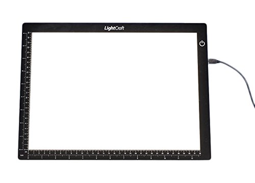 Lightcraft LC2004LED A4 Ultra-Slim Light Box, White