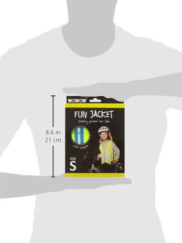 Wowow Fun Child's Safety Vest, Fun, fluorescent yellow, Taille M (8-10ans) - Image 4