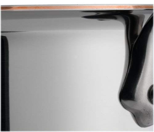 All-Clad 6203SS Euro Copper-Core Saucepan with Handle and Lid 20.3 cm, 2.8 litres, Stainless Steel, Stainlesssteel, 2,8 L, 20,3 cm - Image 4