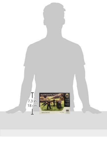 Masterbox 1:35 Scale German Tankmen, Kursk 1943" Figure - Image 3