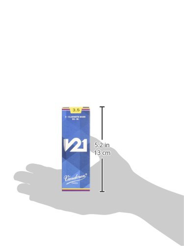 Vandoren V21 Bass clarinet reeds, box of 5 - Strength 3,5, black - Image 4
