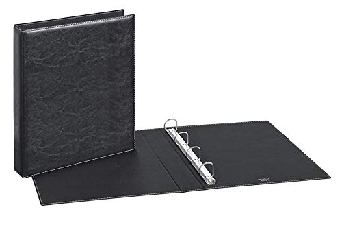 Exquisit Ring Binder A4 4-Ring Black - Image 2
