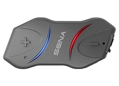 Sena 10R-01 10R Low Profile Motorcycle Bluetooth Communication System, Handlebar-Remote not contained, Black, universal