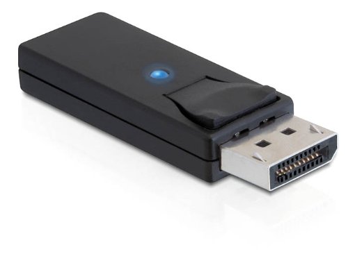 KOMQI Delock HDMI Adapter DisplayPort (20-Pin), Black