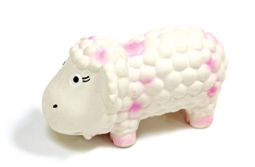 CROCI Sheep Latex Toy, 15 cm, Rosa