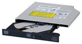 LiteOn DS-8ACSH24B 8x Internal Slim 12.7 mm DVD-RW, 8x Internal 12.7mm