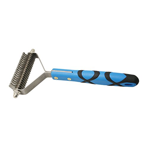 GROOM PROFESSIONAL Coat King Stripping Rake for Dogs, Deshedding Brush for Dogs, Undercoat Rake for Deshedding & Detangling