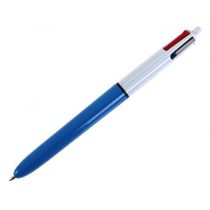 BIC 4-Colour 725419 Retractable 4 Colours Ballpoint Pen, 0.4 mm - multi-colour