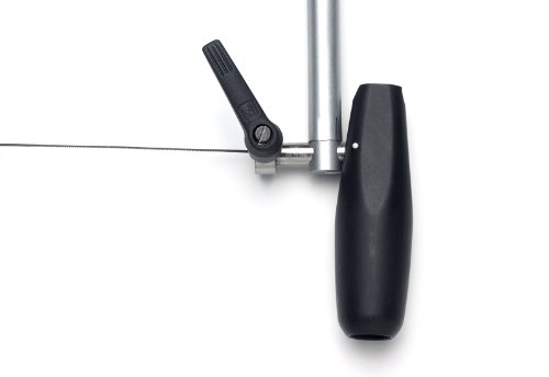 Pebaro Automatic fretsaw bow with quick release system for professional use in school and hobbies, Silver - Image 3
