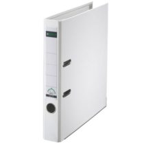 Leitz Mini Lever Arch File Plastic 52mm Spine A4 White Ref 1015-01 [Pack of 10]