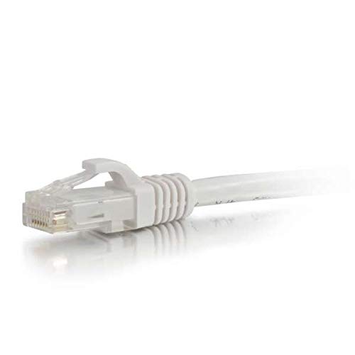 C2G 83484 0.30m Cat6 Booted Unshielded Network Patch Cable - White , for Personal Computer, 0.3M - Image 2