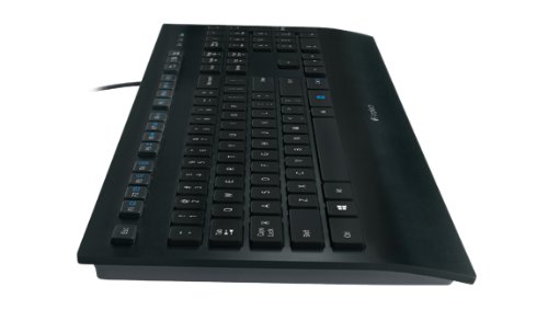 Logitech K280e Pro Wired Business Keyboard, QWERTY Scandinavian Layout - Black - Image 2
