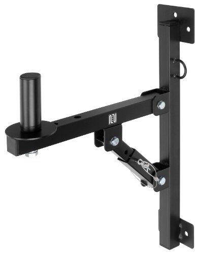 Pronomic WSM-1 Loudspeaker Wall Mount Maximum Weight Supported 40 kg, Black