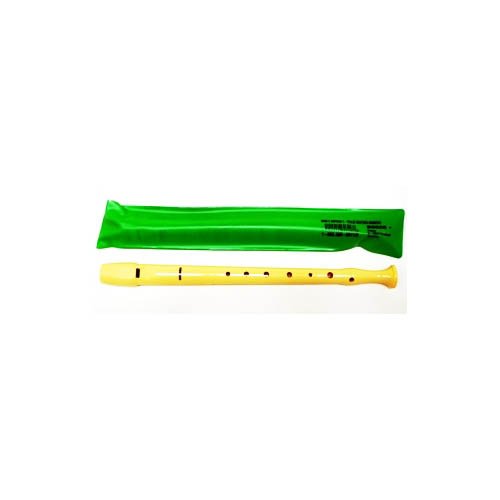 Hohner C-Soprano Recorder 1 Part Plastic German PB - B9508, Ivory