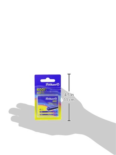 Pelikan 4001 Ink Cartridge for Fountain Pen - Royal Blue (Pack of 12), Standard (Pack of 12) - Image 2