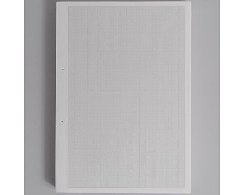 RHINO A4 Loose Leaf Graph Paper, 500 Sheets / 1000 Page, 20mm Graph Ruling, Hole Punched, School & Office Stationery Supplies - Image 4