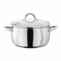 Judge 24cm Casserole, 4.5L, Stainless Steel, Silver, 20 x 30 x 25 cm