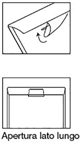 Pentel Recycology Landscape Document Envelope - Transparent - Pack of 10, Blue, A4 - Image 3