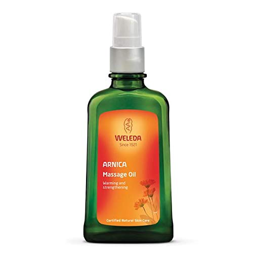 Weleda Arnica Massage Oil, Recommended by Physios, Protects Against Cramps, Muscle Tension & Soreness, Sports Recovery, Vegan, 100ml
