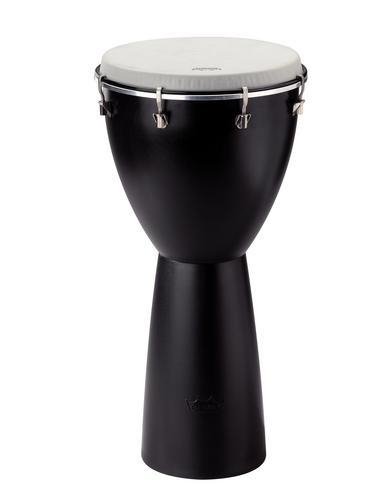 Remo African Collection DJ-1010-70 Advent Djembe Drum, Black