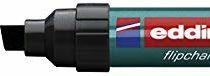 edding 388 flipchart marker - black - 1 pen - chisel nib 4-12 mm - marker for writing, drawing and marking on flipchart paper - does not bleed through - does not dry out - colour intensive