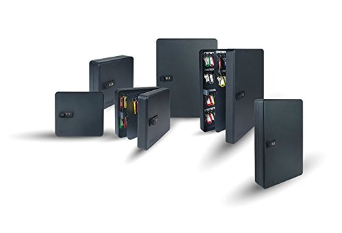 Helix Combination Lock Key Safe Cabinet (100 Key Capacity), Black, 100Key - Image 4