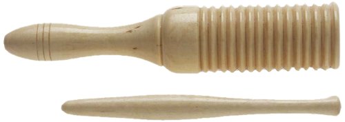 Stagg GTB-124 Guiro Tone Block, Brown