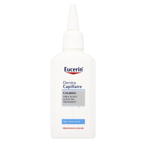 Eucerin DermoCapillaire Calming Urea Scalp Treatment 100ml, Intensive After Shower Leave-In Hair Serum
