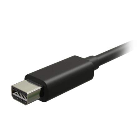 C2G 15CM Mini DisplayPort Male to DisplayPort Female Adapter Black - Image 4