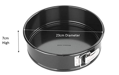 Tala Performance, 23 cm Springform Round Cake Tin, Professional Gauge Carbon Steel with Eclipse Non-Stick Coating, Loose Base - Image 3