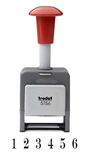 Trodat Replacement Ink Pads for Numberer Black - Ref 11314 (Pack 5) - Image 3
