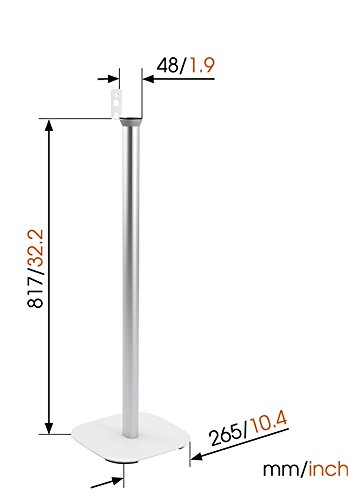 Vogel's SOUND 4301 White, Speaker stand for SONOS PLAY:1 - Image 2
