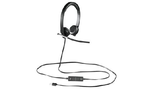 Logitech H650e Headset, kabelgebunden, Black, Silver - Image 2