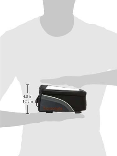 Prophete Frame Bag with Waterproof Compartment - Black - Image 3