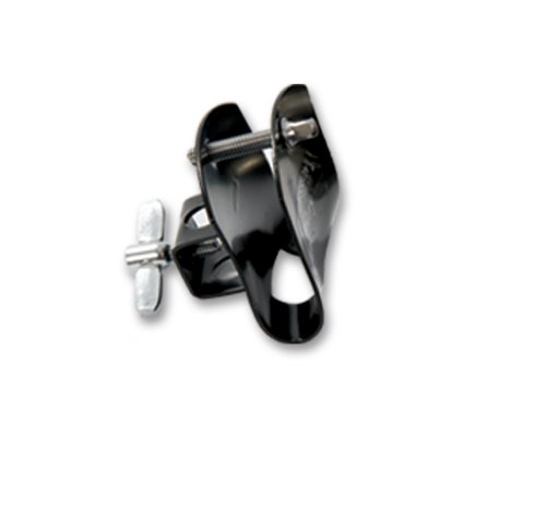 Percussion Plus PP601 Half Moon Tambourine Holder - Black