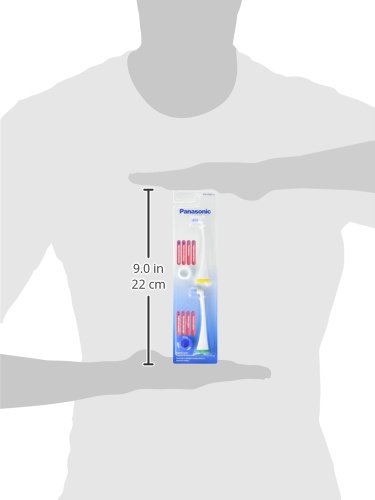 Panasonic EW0940 Replacement Toothbrush Heads Pack of 2 Suitable for All Panasonic Sonic Toothbrushes, White, 2 count (Pack of 1) - Image 3
