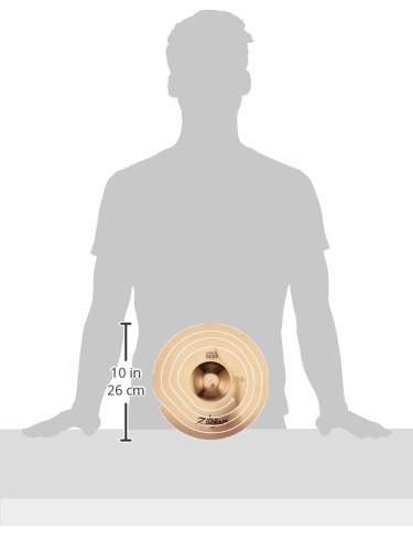 Zildjian FX Cymbals Series - 10 Inch FX Spiral Stacker, MultiColored, 10" - Image 2