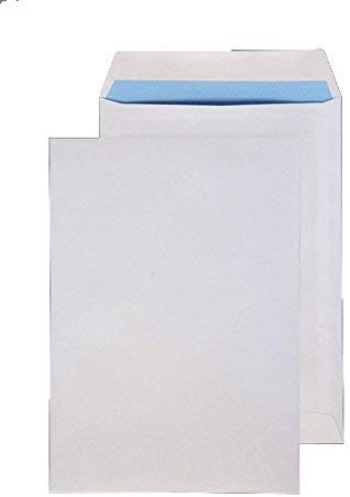 Blake Purely Everyday 270 x 216 mm 100 gsm Pocket Self Seal Envelopes (9086) White - Pack of 250