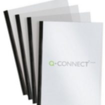 Q-Connect A4 Slide Binder and Cover Set, 5 mm KF01940 - Black, Pack of 100
