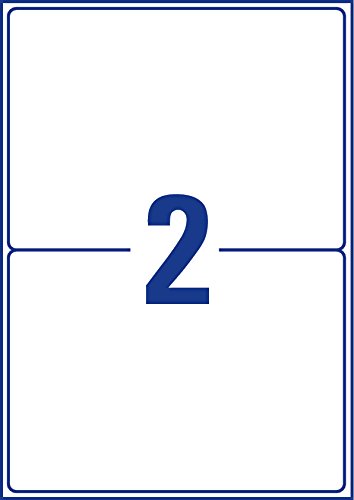 AVERY Zweckform 8018 Shipping Labels Art. 8018 (199.6 x 143.5 mm (A5) Address Labels Self-Adhesive for DHL and Hermes Shipping Stickers - Image 3