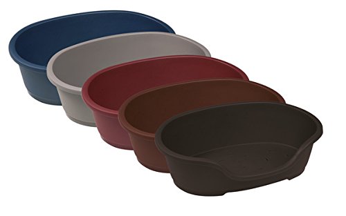 Karlie Do Not Disturb dog bed made of plastic, 60 cm, blue, Navy Blue, 59 x 37 x 22 cm (L x W x H) - Image 2