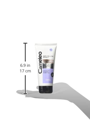 Cameleo, Silver Conditioner, No Yellow Colour, for Blonde Grey, White Hair, UV Protect, Daily Use - Image 3