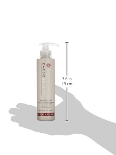 Kaeso Rebalancing Facial Moisturiser 195ml, Lightweight Hydrating Face Cream for Oily & Combination Skin - Image 3