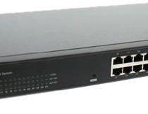 InLine® 32324I Gigabit Network Switch (24-Port, 1 Gbps, 48.3 cm (19 Inches), Metal, Fanless)