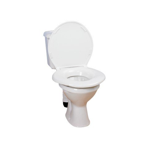 Performance Health Bariatric Raised Toilet Seat with Lid - 5 cm / 2-inch - Image 2